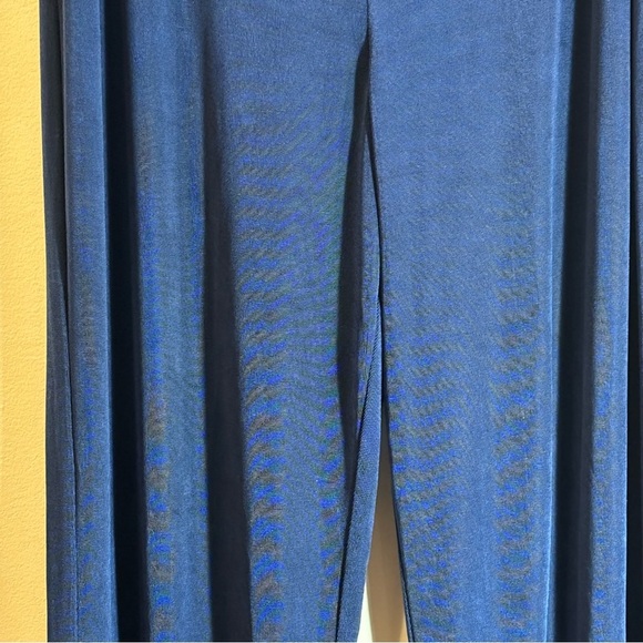 CHICO’S Travelers Sz 2 Reg Slinky Elasticized Waist Straight Leg Pull On Pants - Picture 4 of 11